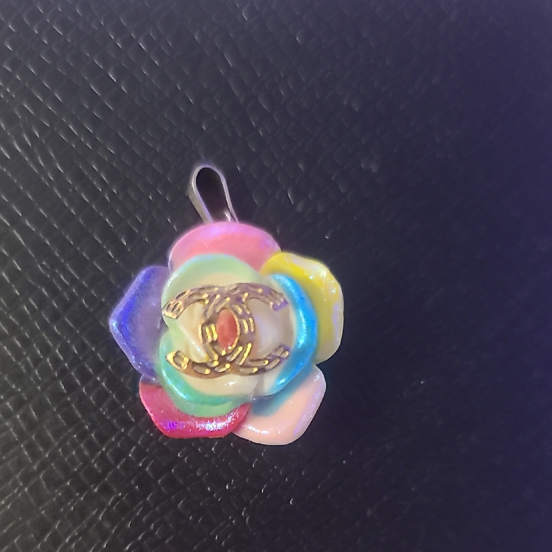 Multicolor Floral Pendant Necklace 120$